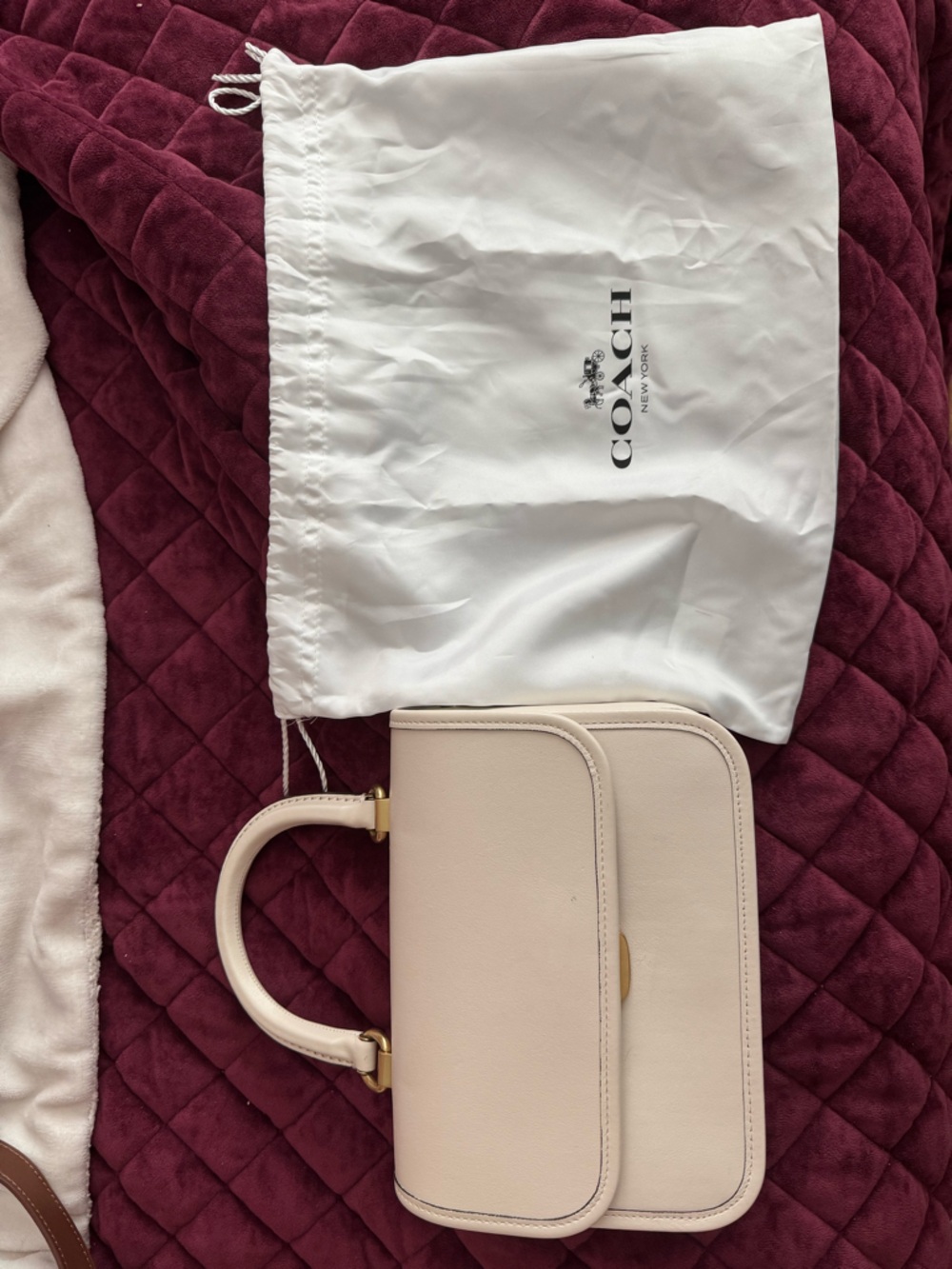 Ivory Coach Rogue Top Handle - Picture 10 of 11